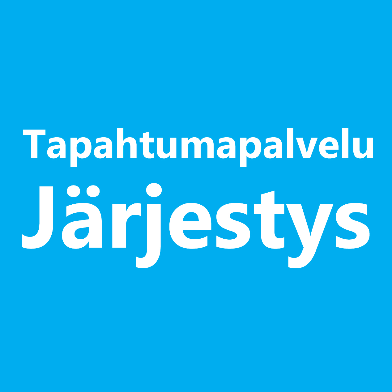 Tapahtumapalvelu Järjestys
